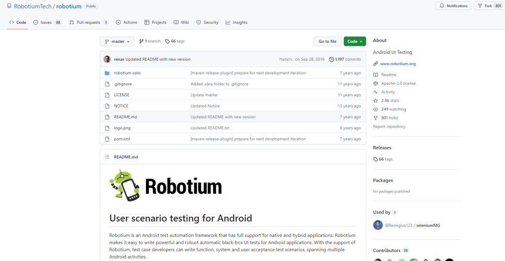 Robotium