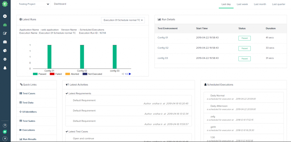 Key Features of Testsigma