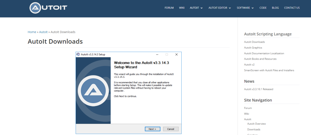 AutoIt UI