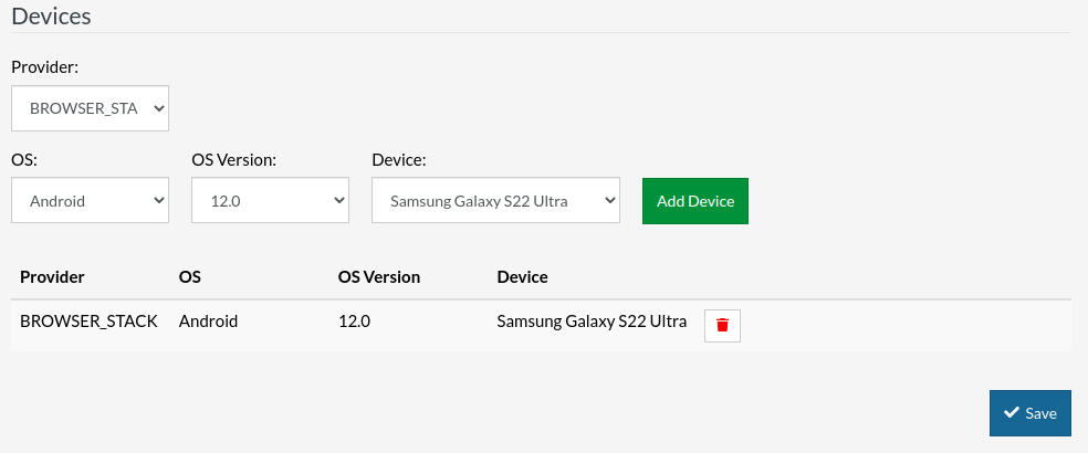 Browserstack Integrations