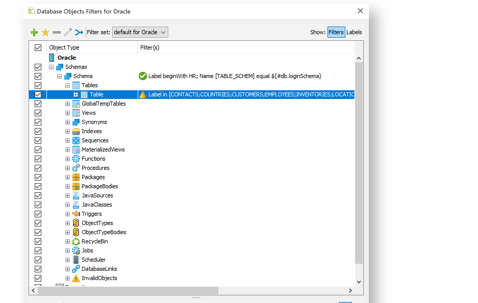Database Object Management