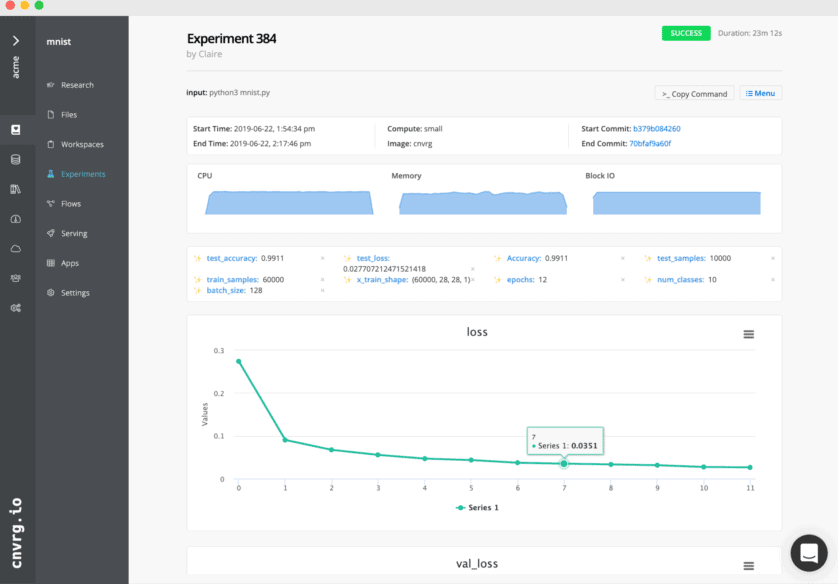 cnvrg.io Scalable MLOps Platform 