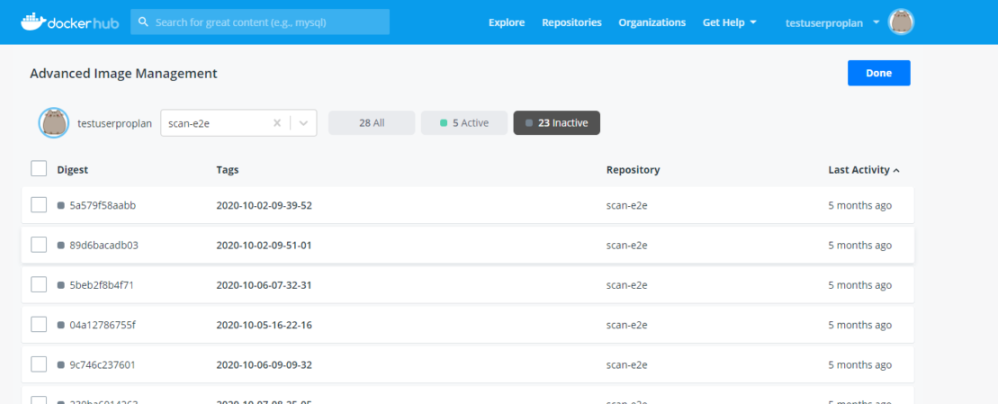 docker  Image Management