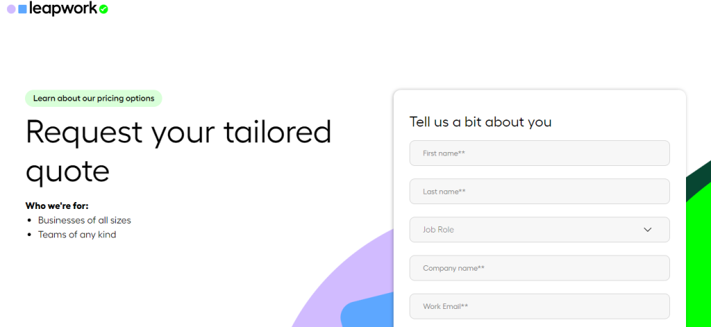 Leapwork pricing