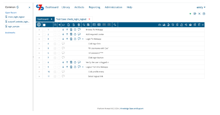 Subject7 dashboard